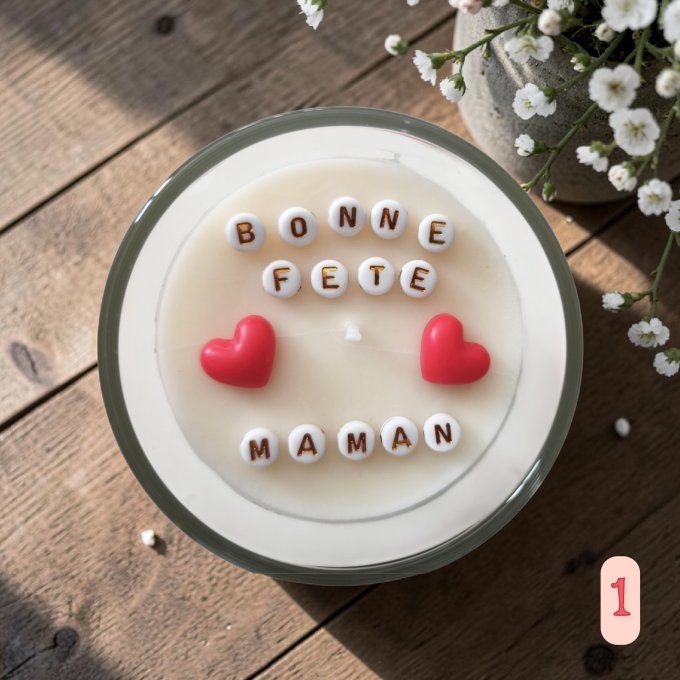 Bougies Fêtes des Mères