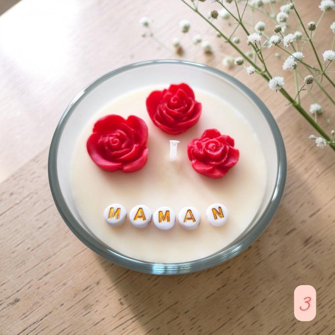 Bougies Fêtes des Mères