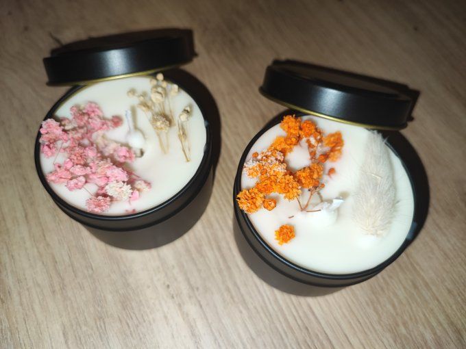 Bougies Parfumées Décoratives 100/200 ml